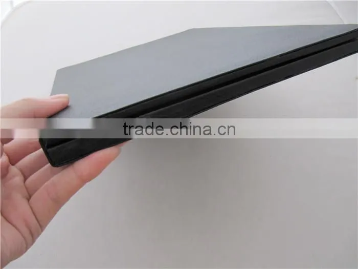 Hotel customized leather a4 illuminated 2015 led menu cover 2015