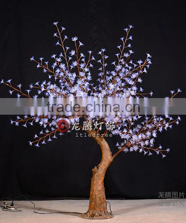 2m Best quality indoor artificial led sakura tree light