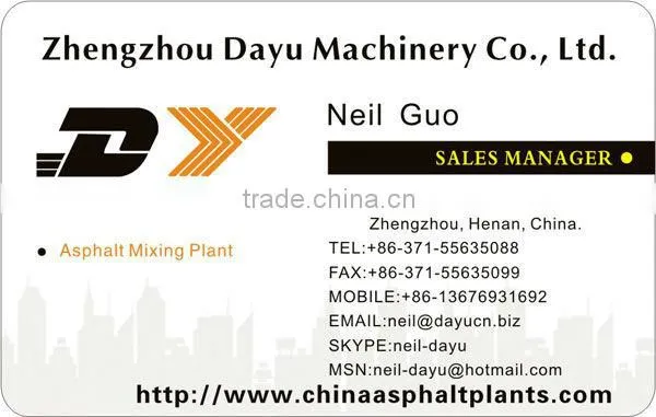 20T/H Asphalt Drum Mixing Plant