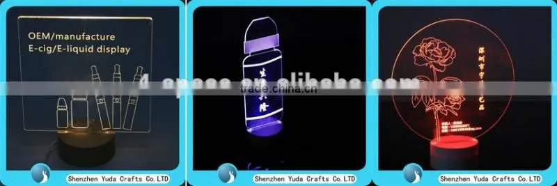 LED engraving acrylic sign, led blinking sign, plexiglass sign Led display
