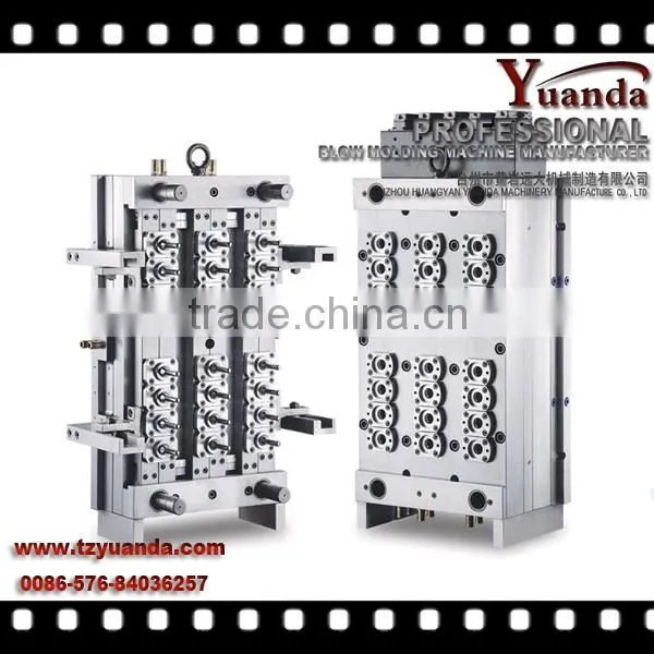 24cavity pin-valve gate PET preform mould