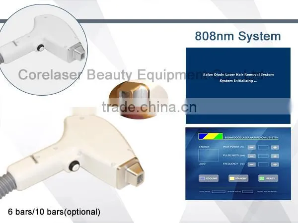 New arrival!! Vertical 10 bars laser diode /laser diode hair removal/ diode laser 808