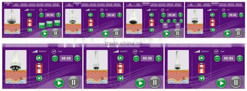 High Quality Skin Lifting Body and face Cavitation Slimming Equipment with ce
