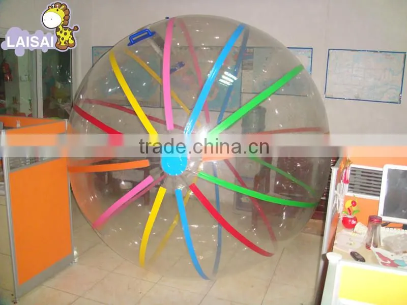New design factory price inflatable Air ground/ water walking ball for sale, giant water walking ball,cheap zorb ball f for sale