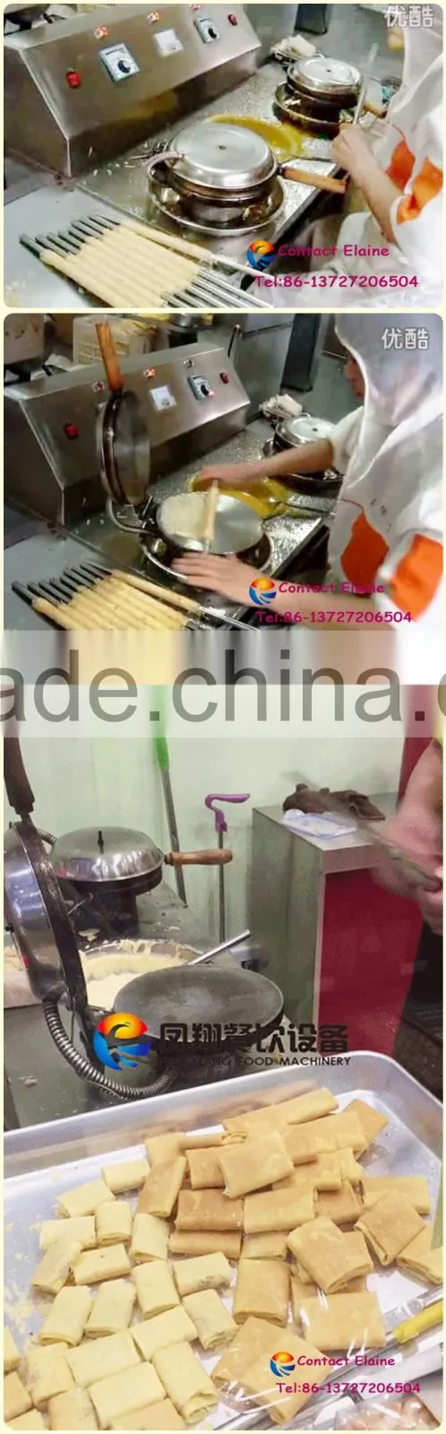 Automatic Egg Roll Rolling Roller Buscuit Making Machine