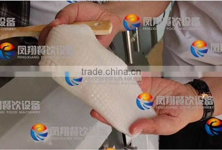 Industrial High Efficiency Frozen Giant Squid Cutting Machine