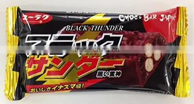 Japan Chocolate Snack Black Thuder Popular Okashi
