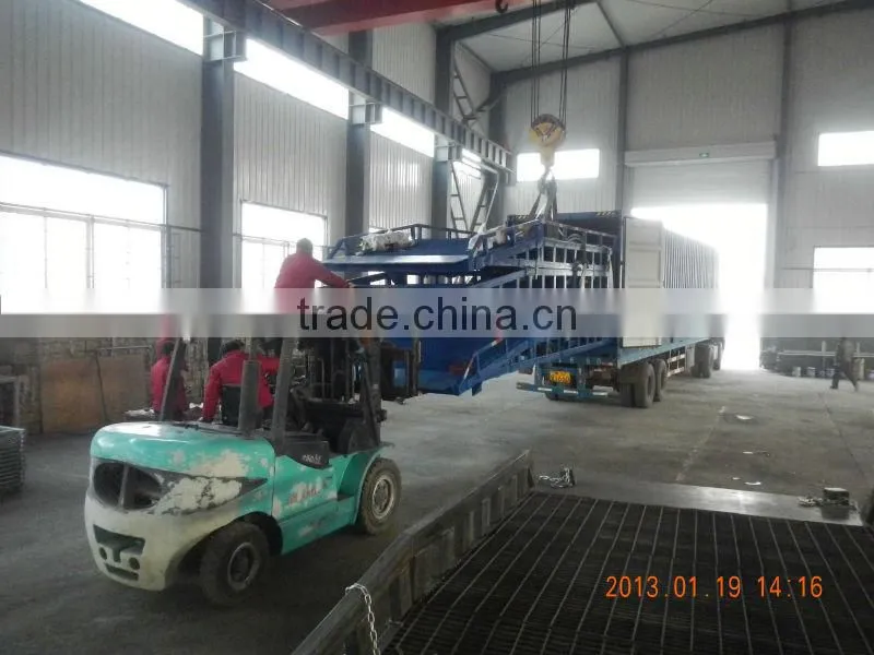 10T ajustable container loading equipment