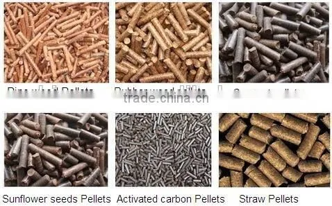 SKJ3-450 straw pelletizer with the capacity 500-1000kg per hour,55kw,4-12 pellet size for seledtion
