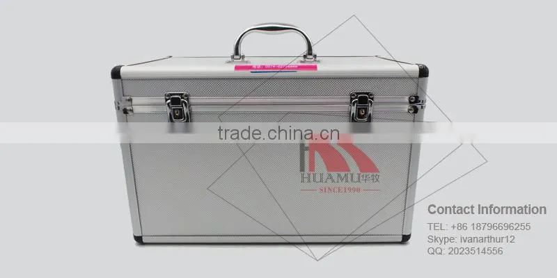 veterinary first aid kit in silver 37*22*24 cm