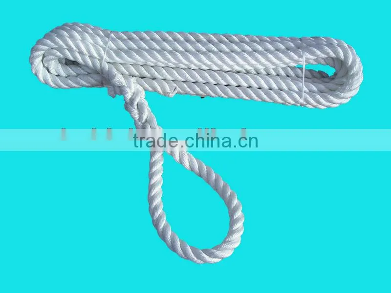 12mm best quality Twisted Polyester dock line