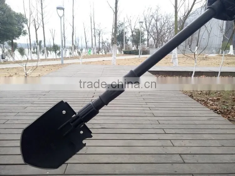 Multi-purpose emergency outdoor gorge folding shovels as hand tools