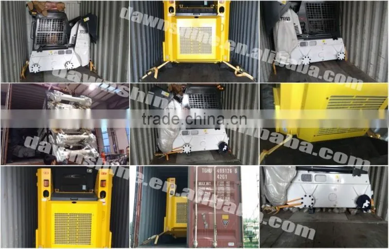 China Skid Loader 65hp Hydraulic Joystick Skid Steer Loader JC65 Bobcat Skid Steer Loader