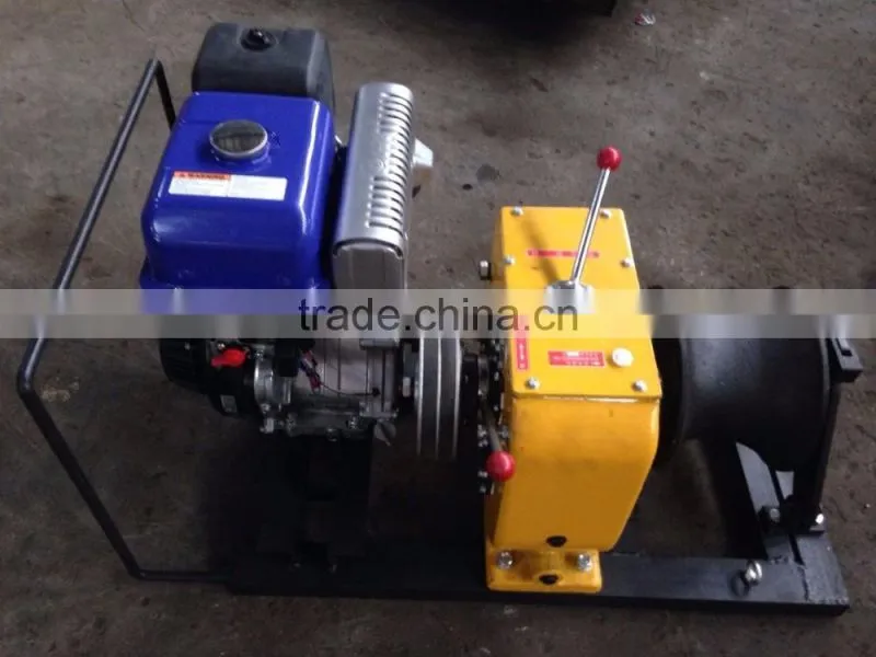 High quality 5 Ton YAMAHA gasoline/petrol powered puller winch