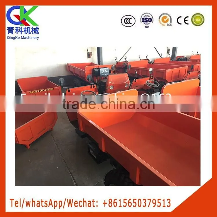 Hydraulic dump with Oil brake Environmental protection tricycle