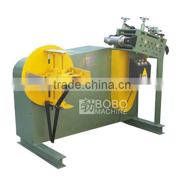 Pressing line for sheet metal blanking and forming