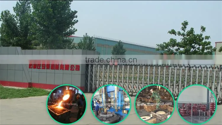 14/12 Anti-abrasive centrifugal mining gravel pump