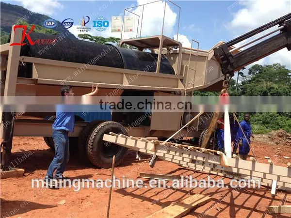 ISO9001 Complete Set Gold Mining Equipment With Patent