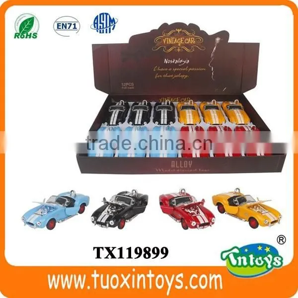 Pull back die cast car model vehicles toys
