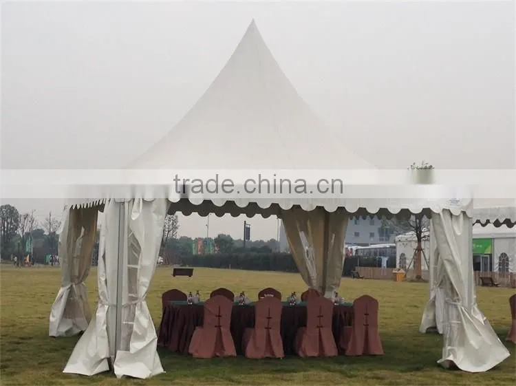 3X3m White Pvc Cheap Chinese Pagoda Party Event Tents