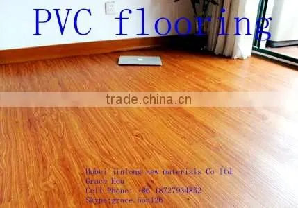 waterproof durable luxury PVC flooring