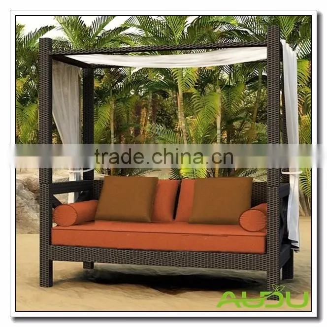 Audu Rattan Wicker Aluminium Outdoor Furniture Bed
