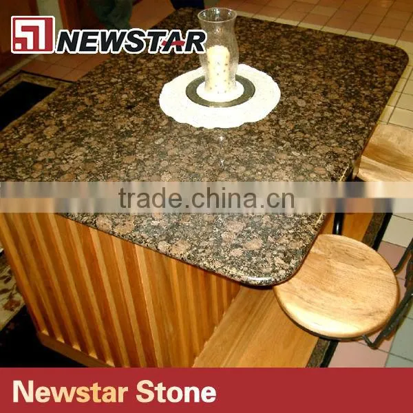 Newstar Prefab Baltic Brown granite counter tops granite countertops
