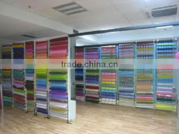 sheer polyester mesh fabric flower packing decorative ribbon trim