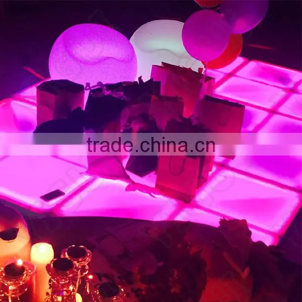 CE,RoHS Certification and RGB Emitting Color 3D Led Dance Floor