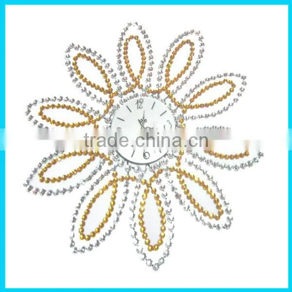 Modern Home Antique Metal Art Wall Clock