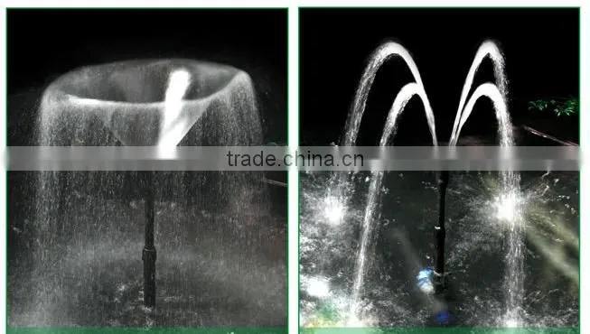 Pond Fountain Pumps with telescopic tube