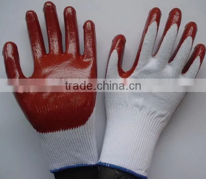 nitrile coated working gloves