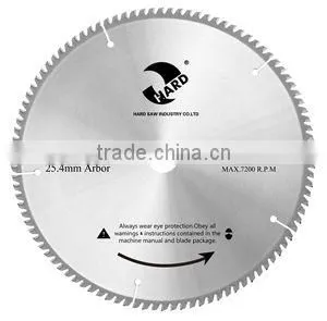 T.C.T saw blade for wood and alumium