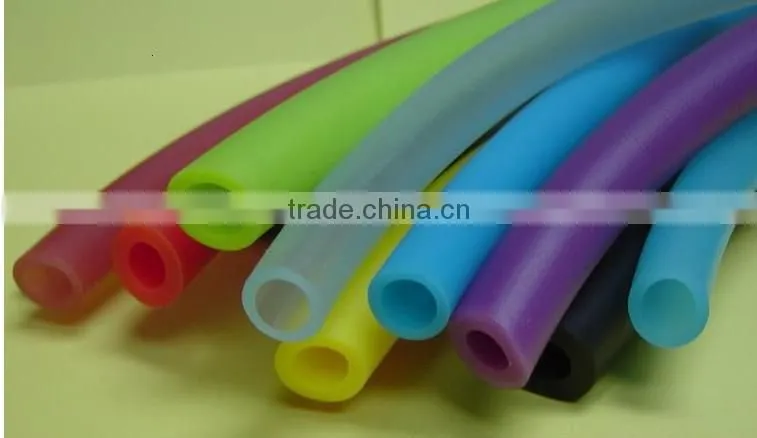 Clear silicone hose