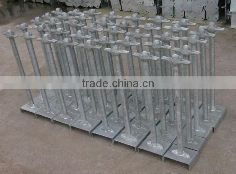 Adjustable Threaded Jack Base screw jack