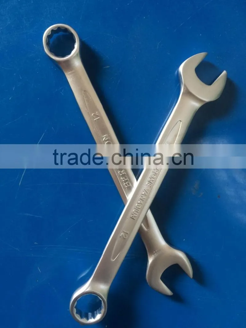 BERRYLION 12mm socket wrench two end combination spanner with mirror finished