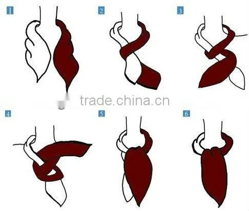 Men's 100% Natural Silk Dressed Neckerchief