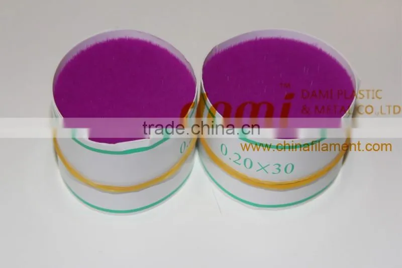 Monofilaments for toothbrushes bristle