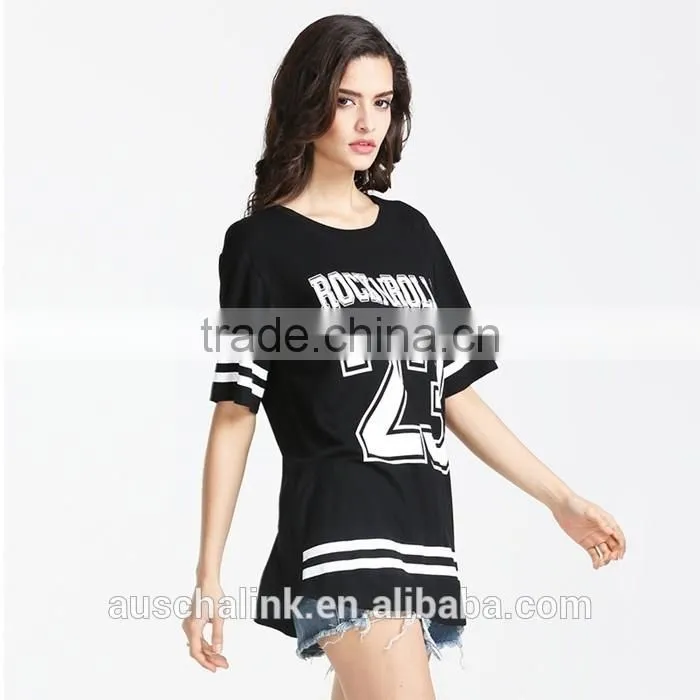 outdoor wholesale overseas women baseball t shirts customized