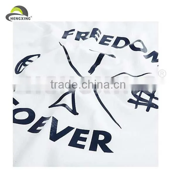 2014 Fashion Plain Cotton White Printing Long Shirt