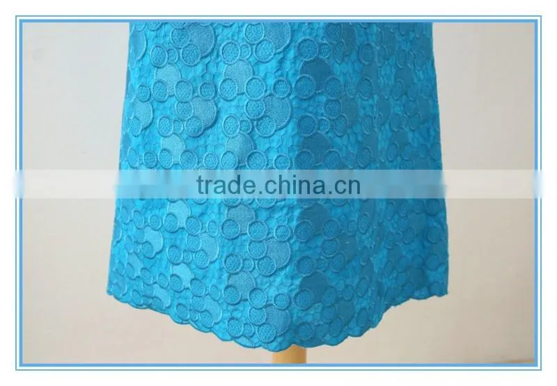 Latest Design Bubble Heavy Embroidery Church Suits for Female