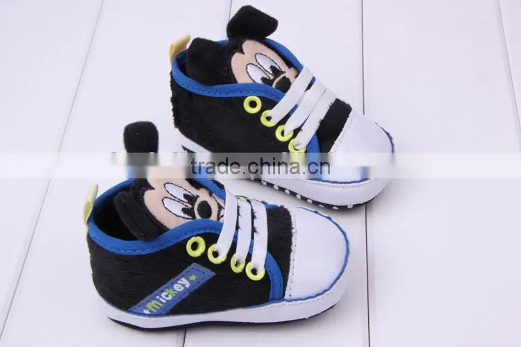boys fashion mickey mouse sport shoes child shoe for walking baby walking
