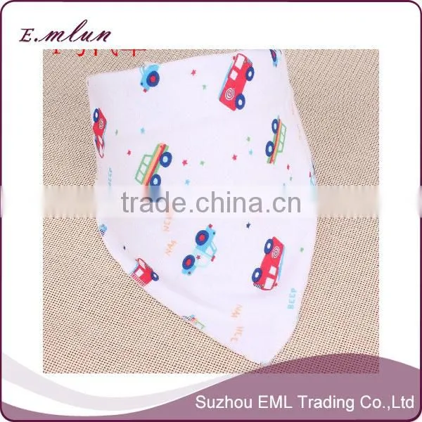 Triangle organic cotton baby bandana &bibs
