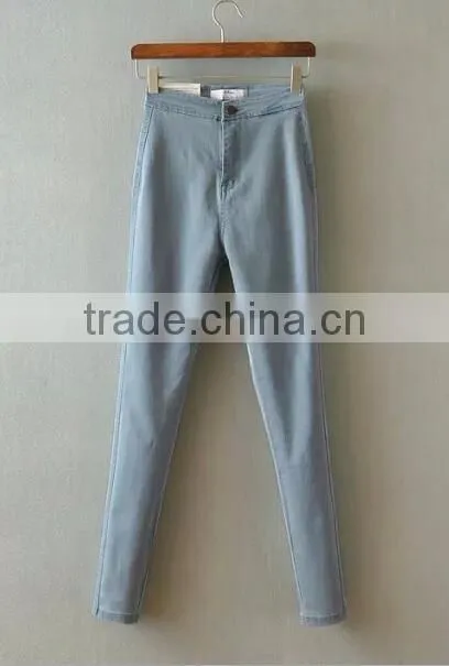Runwaylover EY0629P Women skinny pant best quality tight denim jeans wholesale