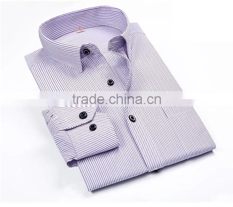 Men's long sleeve shirt the elderly men's large size shirt in spring and summe