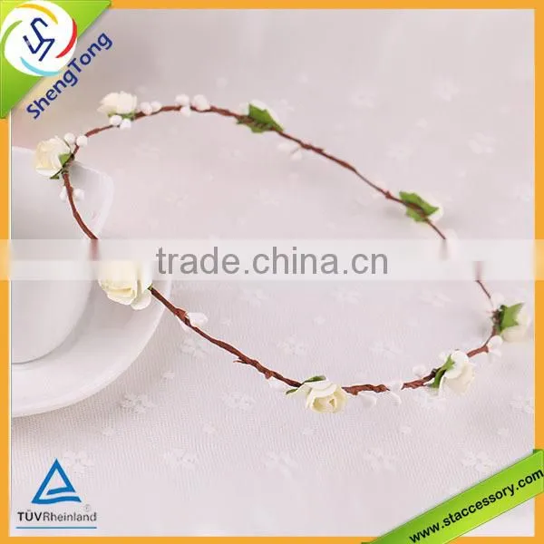 Vines Flowers Hair Hoop Lasted Hairband Design