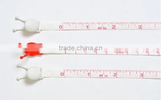 Wholesale plastic Snail customized measuring tape for promotion