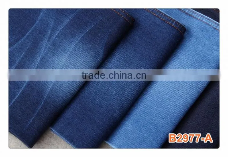 Cotton polyster spandex denim fabric made in China