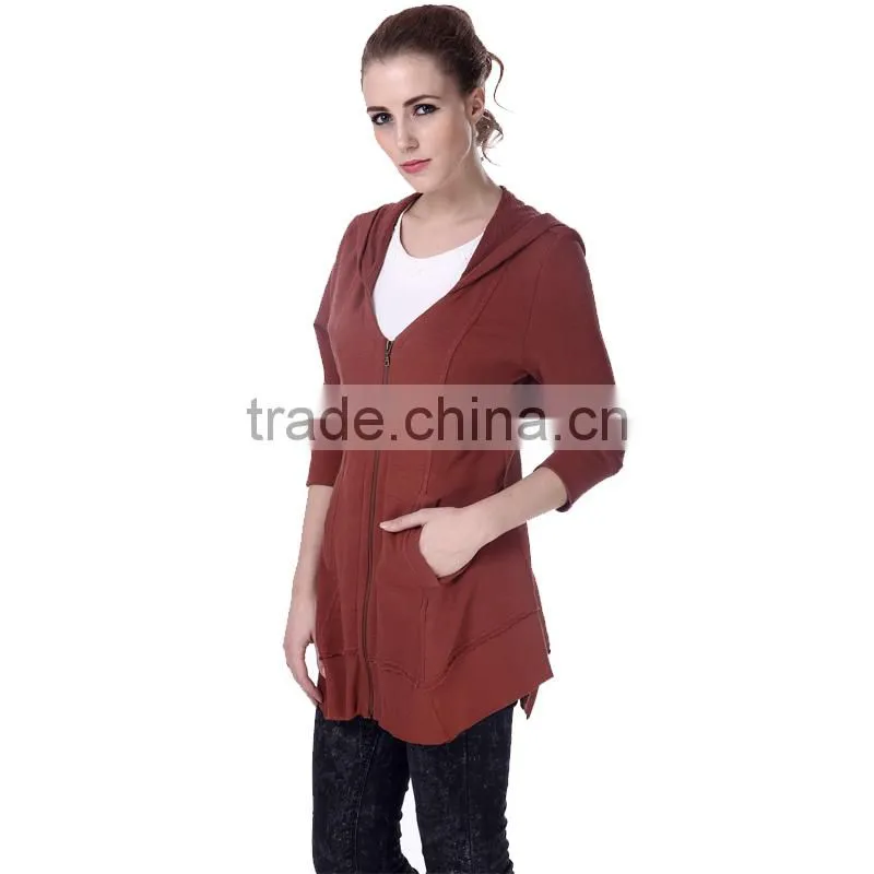 latest design summer women fashion v neck coats wholesale