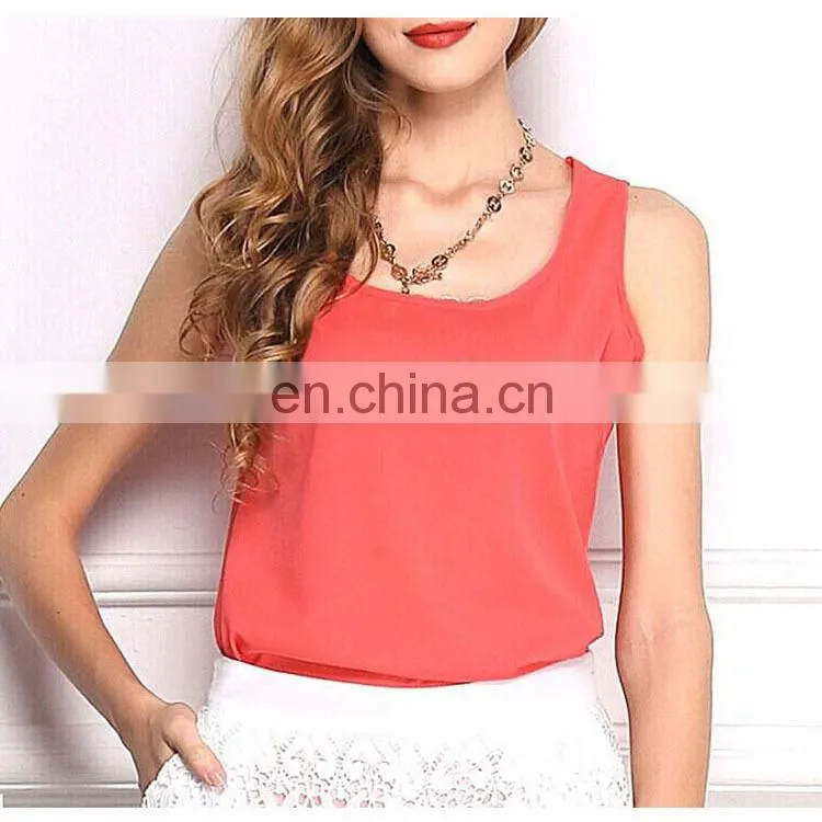 New Ladies Women Blouse Sleeveless shirt vest Doll latest Cotton Tank Top